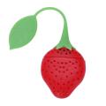 2pcs Silicone Tea Infuser Ball Pass Filter Tea Infuser Strainer Spoon Strawberry Variety.