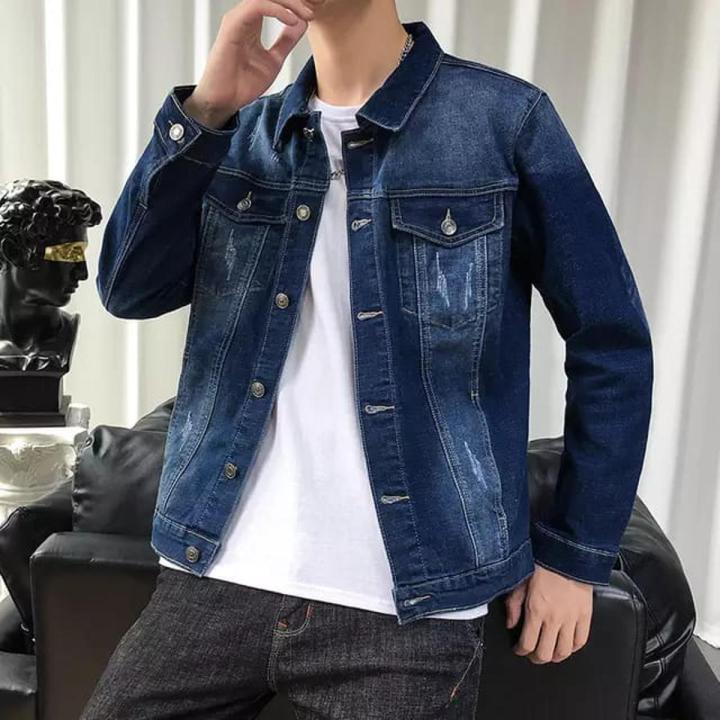 Wonderful Custom Design Winter Fashion Denim Jacket For Men