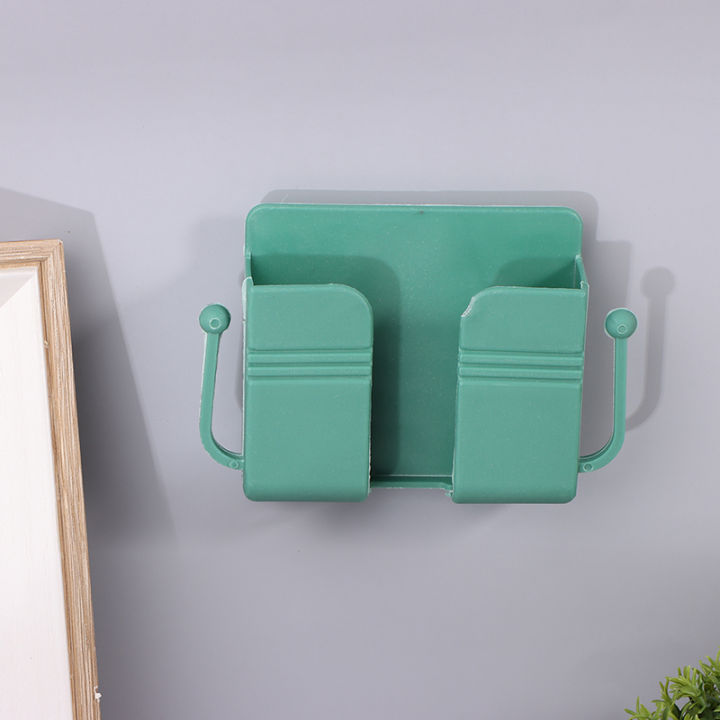 1pcs%20Wall%20Mounted%20Organizer%20Storage%20Box%20Remote%20Control%20Mounted%20Mobile%20Phone%20Plug%20Wall%20Holder%20Charging%20Multifunction%20Holder%20Stand%20-%20Image%205