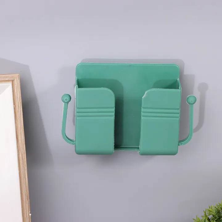 1pcs%20Wall%20Mounted%20Organizer%20Storage%20Box%20Remote%20Control%20Mounted%20Mobile%20Phone%20Plug%20Wall%20Holder%20Charging%20Multifunction%20Holder%20Stand%20-%20Image%205
