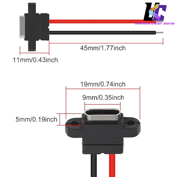 USB-C%20socket,%202-wire%20built-in%20Type-C%20connection,%20USB-C%20connector%20for%20panel%20mounting,%203A,%20fast%20charging%20Type-C%20connection,%20USB-C%20pigtail%20cable,%20USB-C%20plug%20to%20-%20Image%207