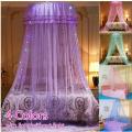 Princess Lace Dome Insect Bed Canopy Netting Curtain Ceiling-Mounted Mosquito Dome Foldable Tent Bed Canopy Comfortable Sleep.