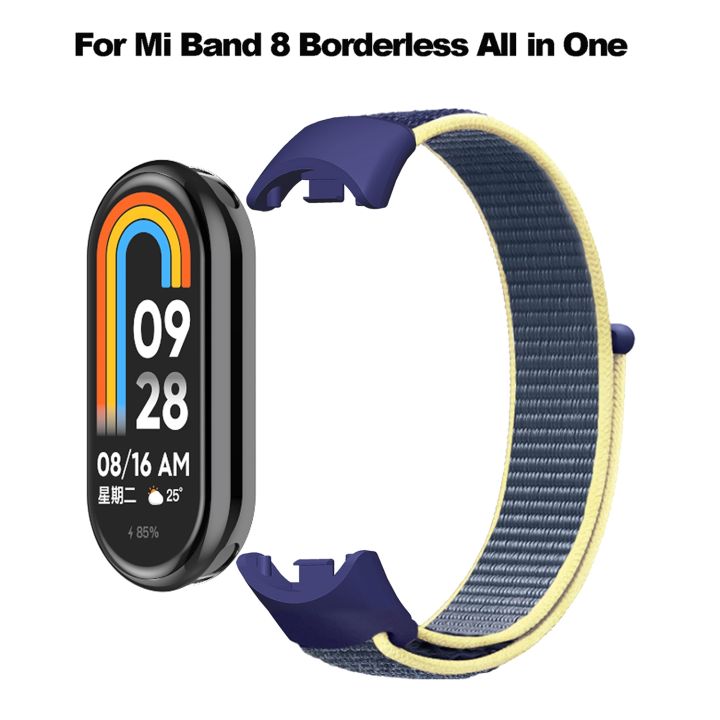 Watche%20Strap%20For%20Xiaomi%20Mi%20Band%208%20Loop%20Nylon%20Watch%20Band%20-%20Image%202