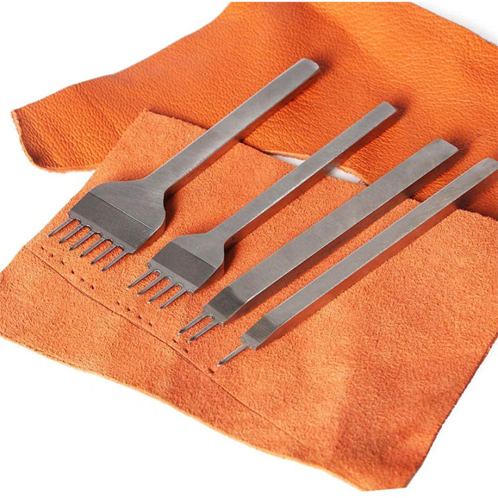 New%20NANLIY-%206Pc%201/2/4/6%20Prong%20DIY%20Diamond%20Lacing%20titching%20Chiel%20et%20Leather%20Edge%20kiving%20DIY%20Craft%20Tool,%20Indutrial%20Grade%20White%20teel%20Leather%20Craft%20Kit%20-%20Rugged%20Durable%20(4mm)%20-%20Image%205