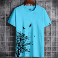 Tree Printed Casual T-Shirt for Men - Showcase Unique Style in Your Casual and Stylish Fashion.