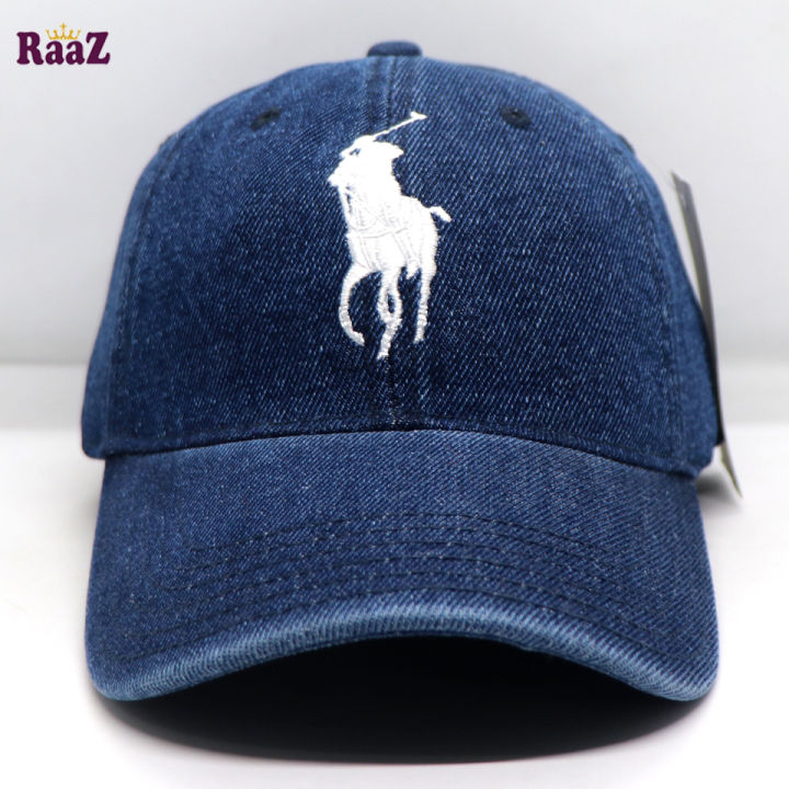 Navy%20Blue%20Wash%20Denim%20Export%20US%20Polo%20Cap%20For%20Men%20And%20Women%20-%20Image%202