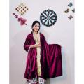 Indian Winter Velvet Shaal Chador for Women.