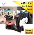 Adjustable Car Hooks Mobile Phone Holder Stand Portable Car Seat Back Fastener Universal Cell Phone Plastic Bracket Support.