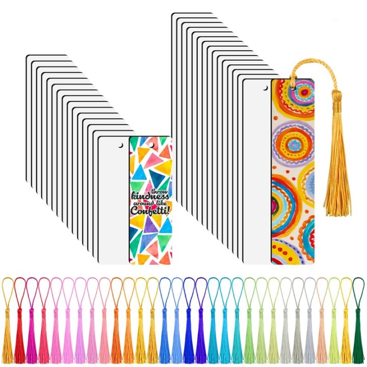 30Pcs%20Sublimation%20Blank%20Bookmarks,%20Sublimation%20Blank%20Products%20DIY%20Bookmark%20Craft%20Projects%20Sublimation%20Double%20Sublimation%20-%20Image%203
