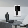 Wall Mounted Organizer Storage Box Remote Control Mounted Mobile Phone Plug Wall Holder Charging Multifunction Holder Stand.