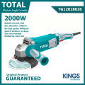 TOTAL Angle Grinder 7" or 180mm 2000W Model TG12018026.