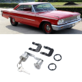 DL1550 Door Lock Cylinder With Keys Accessories Component For Ford Mercury LTD Mustang Pinto Torino Econoline F100 F150 F250 F350. 