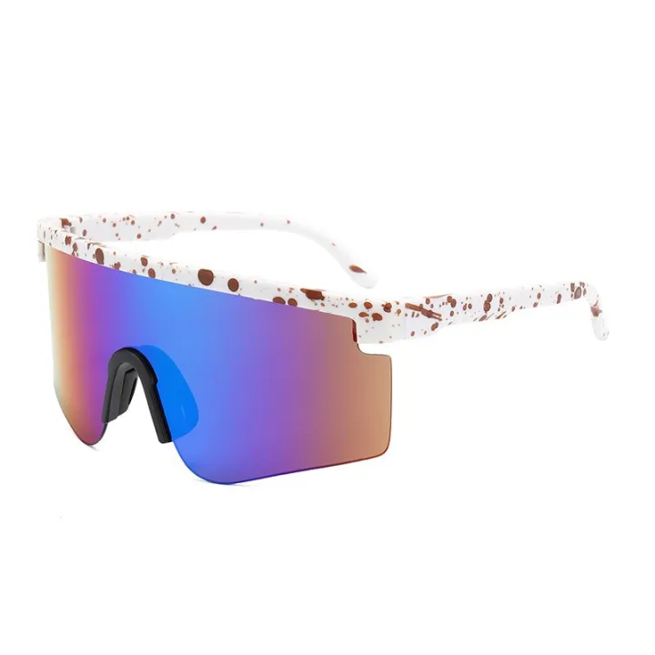New%20Europe%20and%20America%20Cross%20Border%20Outdoor%20Large%20Frame%20Men's%20One-Piece%20Sunglasses%20Sports%20Cycling%20Sunglasses%20Sun%20Glasses%20Factory%20Direct%20Sales%20-%20Image%205