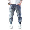 Kids Jeans Fashion Spring Autumn Boys Denim Pants Children Clothing 4 6 7 8 9 10 11 12 13 Years Baby Boy Casual Cowboy Trousers.