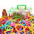 Building Toys, Straw Constructor Toys Up Grade Engineering Building Sets for Kids Develops Motor Skills and Logic Thinking, Fun Educational Toy Great for Gift. 