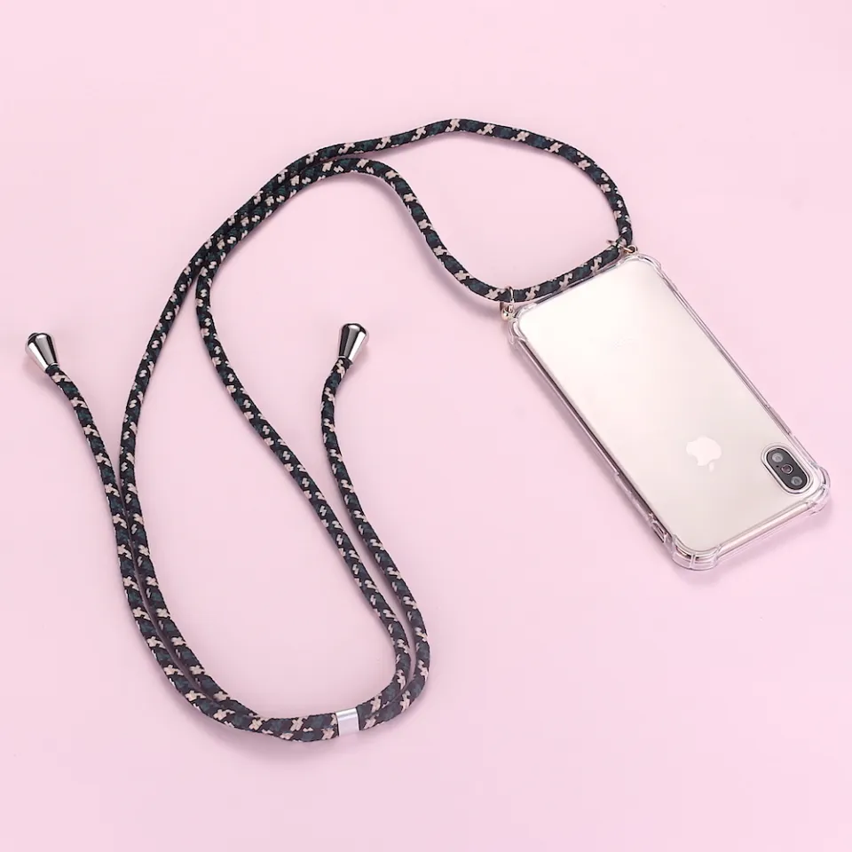 Strap Cord Chain Phone Tape Necklace Lanyard Mobile Phone Case for