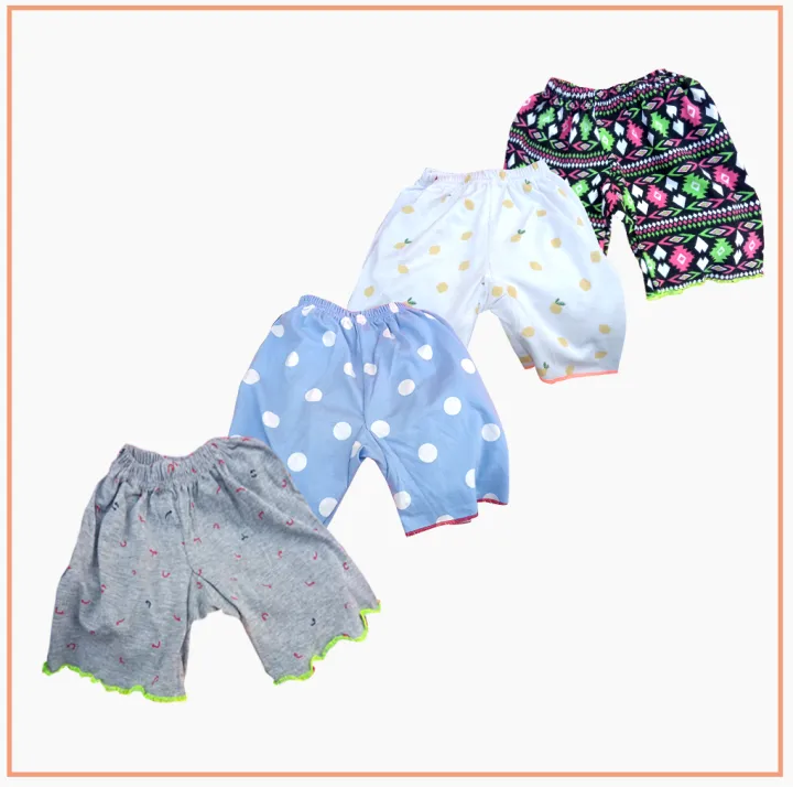 4%20Pieces%20Multi%20Color%20Cotton%20boy%20Half%20Pant%20any%20color%20-%20Image%203