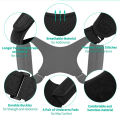 adjustable back kyphosis correction belt with breathable posture correction.