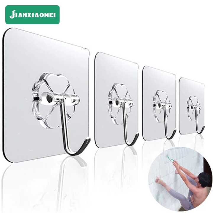 10%20Pcs%20Adhesive%20Hooks%20Heavy%20Duty%20Wall%20Hooks%2012%20Kg%20(Max)%20Self%20Adhesive%20Hook%20-%20Wall%20Hook%20-%20Image%205