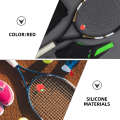 4 Pcs Tennis Racket Absorber Cute Balls Accessory Vibration Absorbers Flower Shocks Gift.