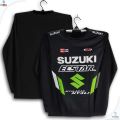 Suzuki Full Sleeve Bike Jersey For Man - Bike t shirt for man - Suzuki Bike Jersey 2026/27.