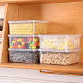 1/2Pcs Multi Functional Transparent Sealed Fresh-keeping Box Set Plastic Moisture-proof Food Storage Box. 