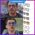 (NEW)Edith Glasses Tony Stark Iron Man Spider Man Sunglasses Women Men Metal Frame Eyeglasses Eyewear.