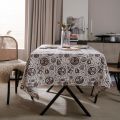 Table Cloth Vintage Printed Table Cloth American Fabric Rectangular.