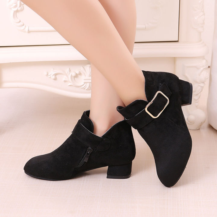 Children's Shoes Girls Booties Autumn Winter 2024 New Fashion