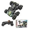 Lights Sound Deformation Six Wheels Kid Stunt Car With Smoke RC Car with Headlights, Kids Toy Cars for Boys/Girls, Off-Road Racing Car Toys Chargeable. 