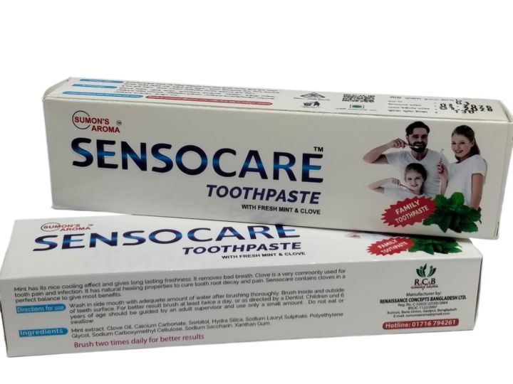 Sensocare%20Toothpaste%20%E2%80%93%20Fresh%20Mint%20&%20Clove%20100%20ml%20X%202%20(%20Buy%201%20Get%201%20Free)%20-%20Image%206
