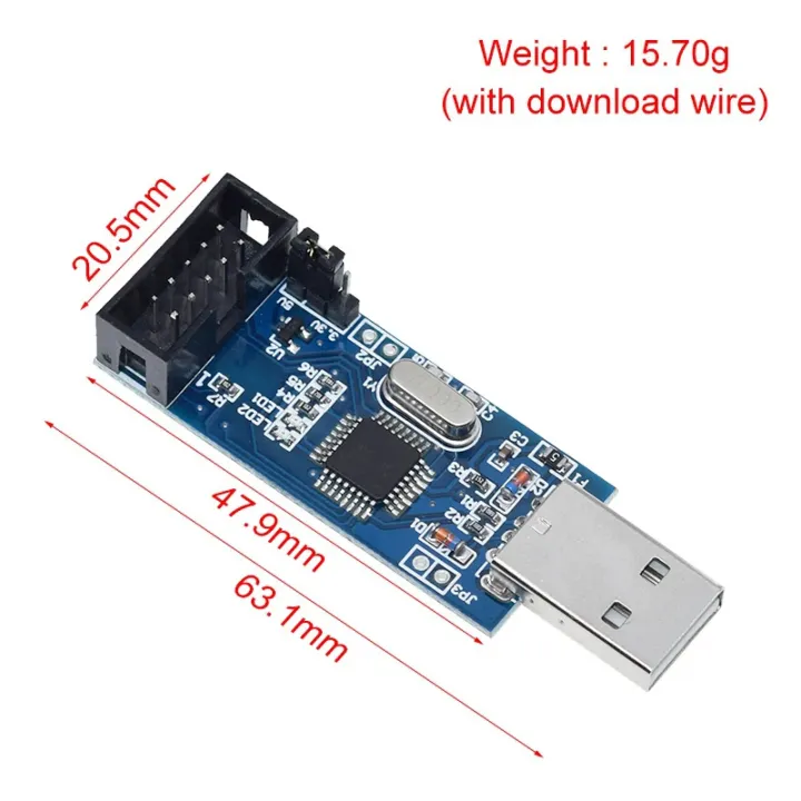 Adapter%20Board%20+%20USBASP%20USBISP%20AVR%20Programmer%20USB%20ATMEGA8%20ATMEGA128%20ATtiny/CAN/PWM%20for%20Arduino%20-%20Image%203
