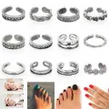 【DM bag factory Store】Europe American Fashion Beach Toe Set Summer  Foot Rings Accessories Gifts. 