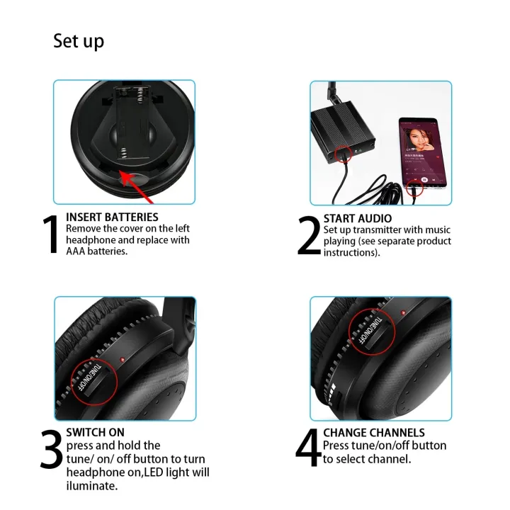 RF%20350m%20Ultra%20Low%20Bass%2010pcs%20Classical%20Silent%20Disco%20Wireless%20Headphones%20with%202%20Transmitters-%20For%20DJ%20Music%20Pary%20Club%20Meeting%20-%20Image%206