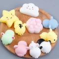 3/5/10/30/50PCS Mochi Squishies Kawaii Cartoon Squishy Toys For Kids Relief Stress Ball Squeeze Party Favors Toys Birthday Gifts. 