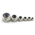 150Pcs 304 Stainless Steel Lock Nut Assortment Kit For Hardware Accessories Nylon Insert Hex Lock Nuts Self Locking Nut M3 M5 M6 M8 M10. 