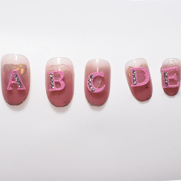 26%20Letters%20In%20Wheels%20A-Z%20Nail%20Accessories%20Charms%20Gold/Pink/Black/Rose%20Metal%20Jewels%20Alphabet%203D%20Nail%20Art%20Decorations%20Supplies%20NEW%20-%20Image%203
