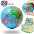 Earth Squeeze Balls Soft Foam Globe Stress Relief Squeeze Toys Hand Wrist Exercise Sponge Toy For Kids Adults Educational Gifts Vnce Lncei. 