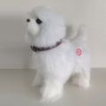 Robot Dog Toys Interactive Puppy Electronic Plush Animal Sound Control Walk Bark Electric Teddy Touch Control Music Pet Kid Gift LaoXzhongX.