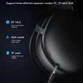 HOCO W35 Max Bluetooth 5.3 AUX & TF Card Supported 90H Long Battery Life Wireless Headphone. 