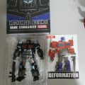 Transformer Optimus Prime Mechanical Alliance Dark Commandar YS-04 Action Figure Robot Toy.