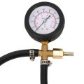 Quick Connected Fuel Pump Pressure Tester Gauge with Valve 0-100PSI. 