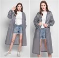 1 Pcs Raincoat High Quality Long Rain coat Lightweight 0.15mm Thick Travel Rain coat for men women. 