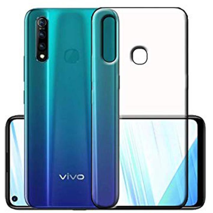 Amazon Vivo Z1 Pro Back Glass Soft Silicone TPU Clear Case For