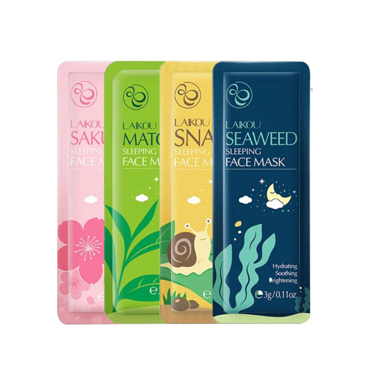 5 Pcs/Set Moisturizing Facial Mask Skin Care Product Anti Wrinkle