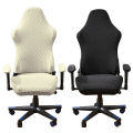 Elastic Fleece Jacquard Gaming Chair Cover Stretch Dustproof Seat Protect Cover Dustproof Office Computer Chair Cover. 