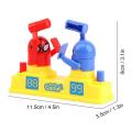 Table Boxing Game Mini Robot Fighting Toys Battle Robot Old Games Portable Kid Board Games Punching Birthday Gift Birthday Gift. 