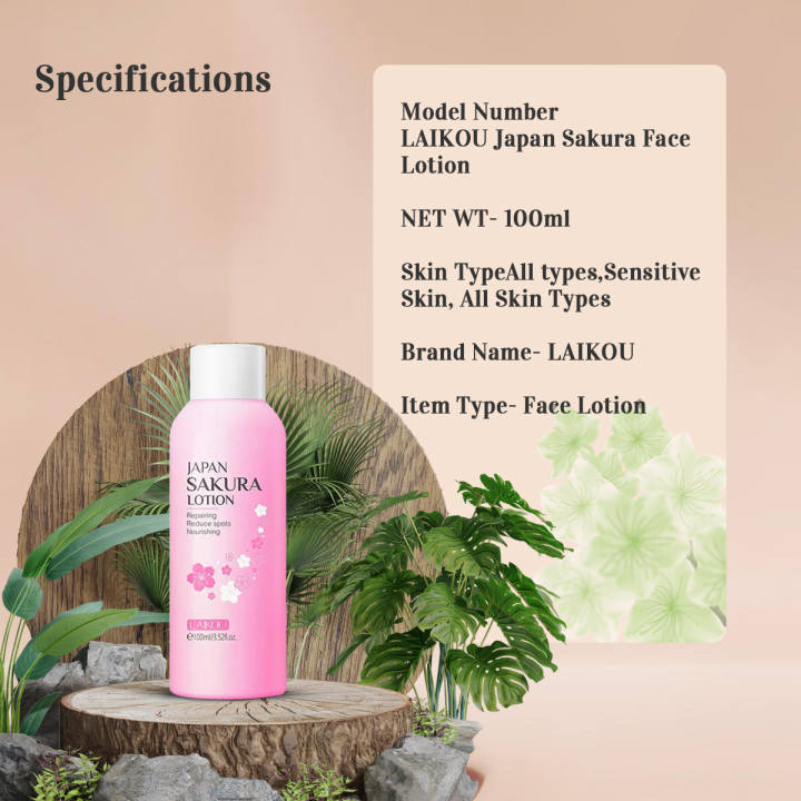 LAIKOU%20Japan%20Sakura%20Face%20Lotion%20-%20100ml%20-%20Image%202