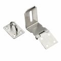 Anti-theft 90 Degree Home Safety Lock Door Shed Security Hardware Hotel Staple Hasp Door Lock Accessary Padlock Clasp Household.