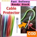 1.15M Cable Protector Bobbin Winder Data Line Case Rope Protection Spring. 